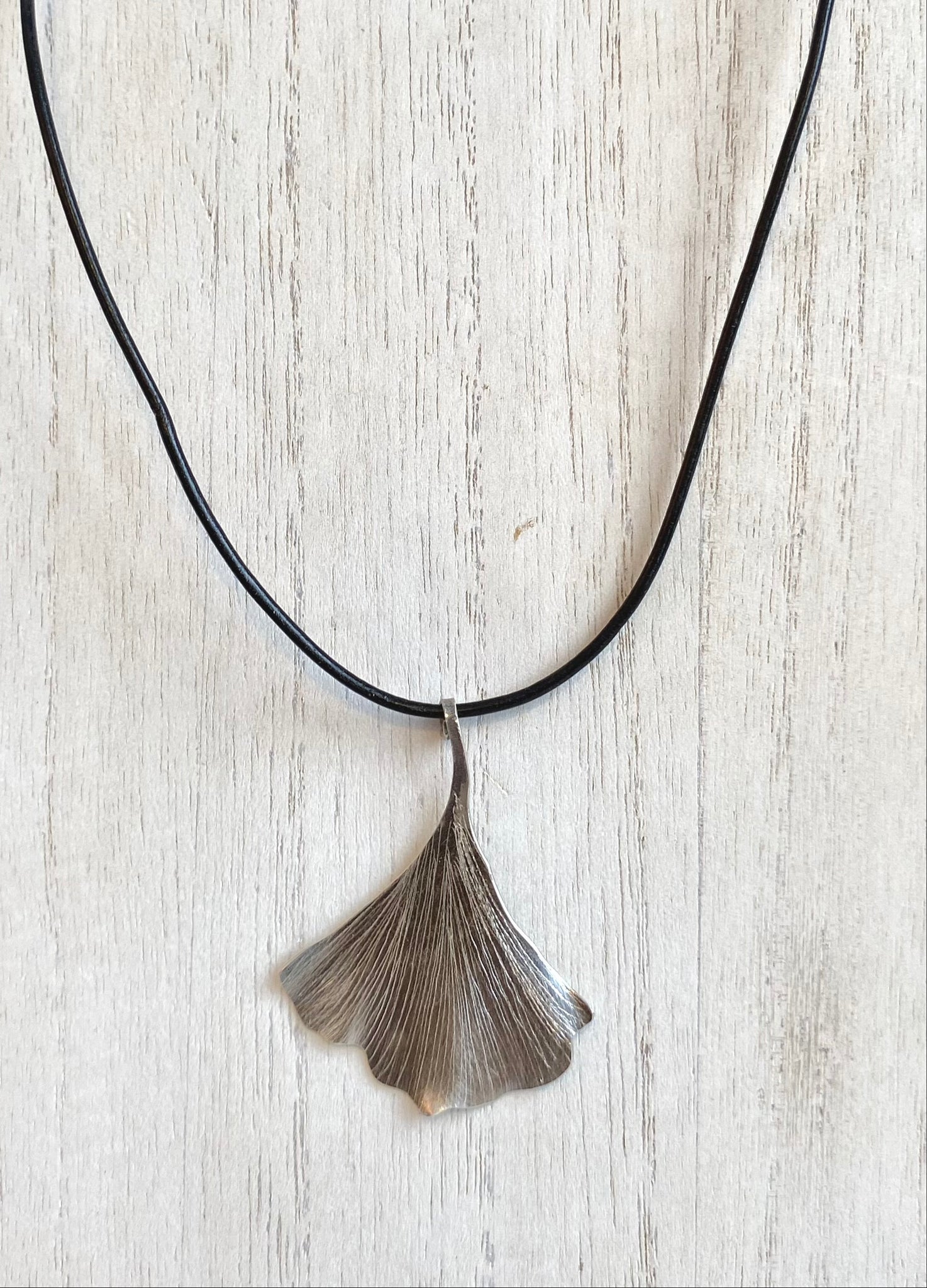 Buy Sterling Silver Ginkgo Leaf Necklace Living Fossil Charm Small Tiny  Petite Realistic Simple Nature Pendant Biloba Forest Tree Jewelry 5/8  Online in India - Etsy